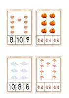 Vista previa - Juegos / Gamificación - Pack de OTOÑO 22 recursos (letra de imprenta) - página 3