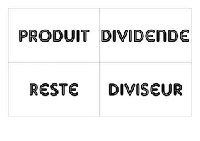 Aperçu - Jeux - Le vocabulaire des opérations - JEU - Page 3