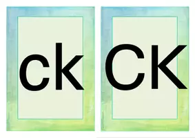 anteprima - Flashcard - Buchstabe "ck" Einführung Bildkarten, Wortkarten, Alphabetisierung, DaZ, Deutsch (Lettera "ck" – Carte illustrate) - Pagina 1