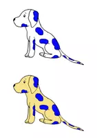 Vorschau - Spiele - Wahrnehmungsförderung und Gedächtnistraining: Fleckenhunde - Seite 1