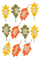 Vorschau - Arbeitsblätter - Affirmationen im Herbst - Seite 1