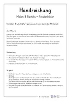 Vorschau - Mal- und Bastelvorlagen - Winterliche Fensterbilder - Winterstadt (Kunstprojekt) - Seite 2