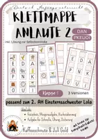 Vorschau - Spiele - Klettmappe Anlaute (2) DANKEOUIP Einsternsschwester Lola 2 - Seite 1