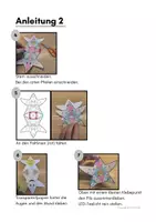 Vorschau - Mal- und Bastelvorlagen - Windlicht - Stern, Mandala-Design, Weihnachten, Prickeln - Seite 2
