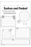 Vorschau - Arbeitsblätter - Materialpaket für die "Lese -Litfaßsäule" - Seite 2