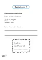 Vorschau - Unterrichtsreihen - Die Aggregatzustände des Wassers - Seite 1