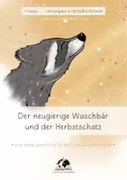 Vorschau - Arbeitsblätter - Herbst Rätselgeschichte der Herbstschatz 1. KLASSE (SS) - Deckblatt