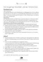Vorschau - Arbeitsblätter - Herbst Rätselgeschichte der Herbstschatz 1. KLASSE (SS) - Seite 1