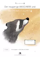 Vorschau - Arbeitsblätter - Herbst Rätselgeschichte der Herbstschatz 1. KLASSE (SS) - Seite 3