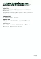 Vorschau - Arbeitsblätter - Julia Francks "Streuselschnecke" (Kurzgeschichte) - Seite 1
