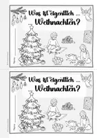 Vorschau - Unterrichtsreihen - Freiarbeitsheft Was ist eigentlich Weihnachten Klasse 2 Freiarbeitsmaterial Lesen Leseverständnis Ethik Religion - Seite 2
