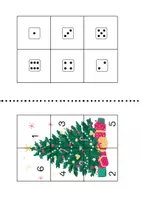 Vorschau - Arbeitsblätter - Zuordnungen im ZR bis 6 - Puzzle - Weihnachten - Seite 3