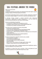 Vista previa - Unidades / Secuencias / Situaciones de Aprendizaje - SdA: Festivals around the world - página 1