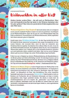 Vorschau - Text - Internationale Bräuche – Weihnachten in aller Welt - Seite 1