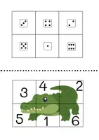 Vorschau - Spiele - Zuordnungen im ZR bis 6 - Puzzle - Tiere - Seite 2