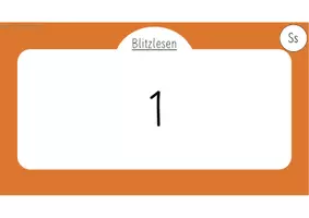 Vorschau - Fördermaterial/Inklusion - Blitzlesen mit Bewegungen Herbst 1. Klasse (L, O, A, M, I, S) - Seite 3