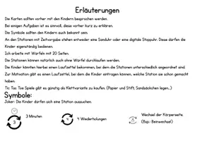 Vorschau - Aufgabenkarten - Würfelfitness Frau Spaßkanone - Seite 3