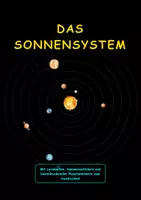 Vorschau - Stationenlernen - Das Sonnensystem – 30-seitiges Lernmaterial für die Grundschule - Deckblatt