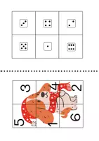 Vorschau - Spiele - Zuordnungen im ZR bis 6 - Puzzle - Winter - Seite 2