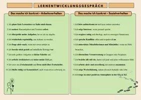 Vorschau - Anderer Materialtyp - Protokoll und Hilfestellung für Lernentwicklungsgespräche - Seite 3