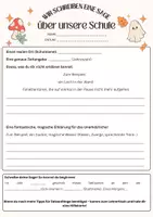 Vorschau - Arbeitsblätter - Wir schreiben eine Sage über unsere Schule (Ortssage/Heimatsage) - Deckblatt