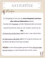 Vorschau - Poster - Merkplakate Satzreihe-Satzgefüge Deutsch - Seite 2