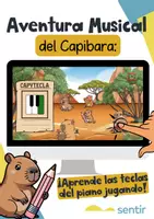 Vista previa - Juegos / Gamificación - Aventura Musical del Capibara: Teclas del Piano - Gratis - Portada