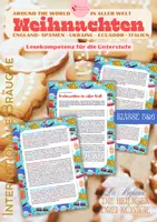 Vorschau - Text - Internationale Bräuche – Weihnachten in aller Welt - Deckblatt