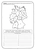 Vorschau - Arbeitsblätter - Deutschland. XXL Arbeitsheft (alle Bundesländer). Erdkunde/Sachkunde. Deutschland. - Seite 2