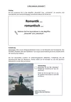 Vorschau - Unterrichtsreihen - Unterrichtsreihe zur Lyrik der Romantik - Seite 2