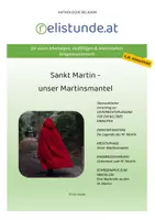 Vorschau - Stundenentwürfe - Sankt Martin (Heiliger Martin) - unser Martinsmantel - katholische Religion (5./6. Schulstufe) - Deckblatt