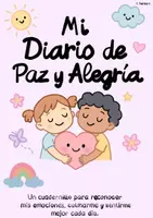 Vista previa - Hojas de trabajo - Diario de educación socioemocional: "Paz y alegria" (bitácora de sentimientos e inclusión) - Portada