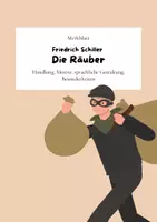 Vorschau - Merkblätter - Friedrich Schiller: Die Räuber - Deckblatt
