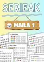 Vista previa - Hojas de trabajo - SERIEAK: 1go maila - Portada
