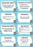 Vorschau - Quiz - Elektronische Musik - 24 Quizkarten | Musik & Klangproduktion | Deutsch - Seite 3
