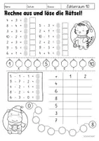 Vorschau - Arbeitsblätter - Erstes Rechnen - Weihnachten (Vorschule & Klasse 1) - Seite 2
