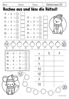 Vorschau - Arbeitsblätter - Erstes Rechnen - Weihnachten (Vorschule & Klasse 1) - Seite 3