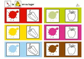 Vista previa - Juegos / Gamificación - Carpeta TEACCH – Colores | Actividad manipulativa para Infantil y NEAE - página 3