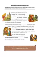 Vorschau - Merkblätter - Märchenmerkmale: Aufgaben + Merkmalübersicht zum Einkleben und Erarbeiten von Märchen - Seite 1