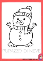 anteprima - Materiale di supporto/inclusione - Natale: libretto con disegni da colorare - Pagina 3