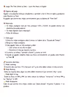 Vista previa - Juegos / Gamificación - Actividades para aprender las horas en ingles, actividades montessori para aprender las horas en ingles - página 1