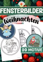 Vorschau - Mal- und Bastelvorlagen - Fensterbilder - Weihnachten - Deckblatt