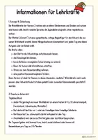 Vorschau - Aufgabenkarten - Wichtelbriefe für den Advent | 1.–18. Dezember | 7.-10. Klasse / Wichtel Werner - Seite 1
