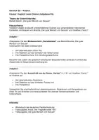 Vorschau - Klassenarbeiten - Vergleichende Dramenanalye – Klausur Deutsch - Seite 1