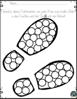 Vorschau - Arbeitsblätter - Detektive Dot-Marker - Feinmotorik - Seite 2