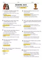 Vorschau - Test - Reading Quiz - Chapter 6 The Vanishing Half - Seite 1
