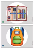 anteprima - Flashcard - Schulsachen - Schule Fliegenklatschenspiel - DaZ/DaF/Sprachförderung (Gioco dello scacciamosche sulla scuola) - Pagina 3