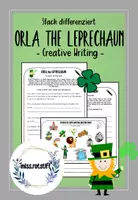 Vorschau - Arbeitsblätter - Ireland - creative writing - 3fach differenziert - Deckblatt