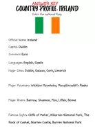 Vorschau - Arbeitsblätter - Ireland - Country Profile - Landeskunde - Seite 3