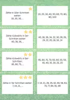 Vorschau - Spiele - Zählen in Schritten – Übungen zum Weiterzählen & Rückwärtszählen - Seite 2